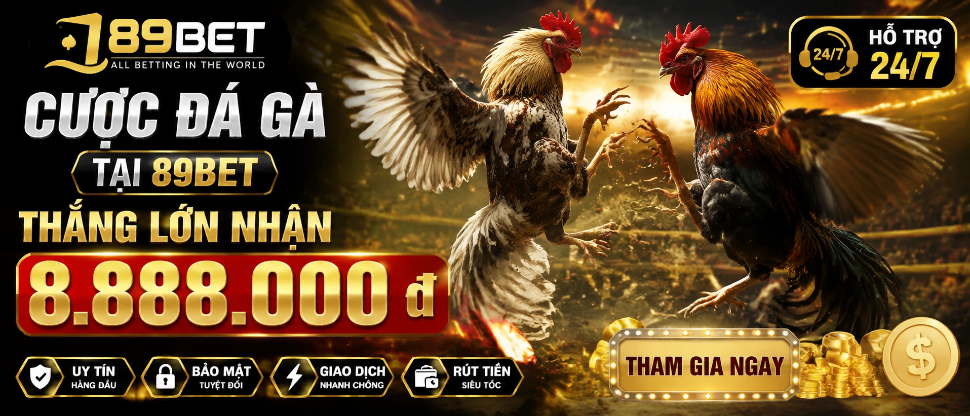 Cửa cược đá gà